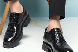 Cách phối đồ với giày cao nam