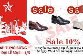 Khuyến mại giảm giá mừng đại lễ 30 tháng 4 và 1 tháng 5