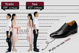 Giày cao nam