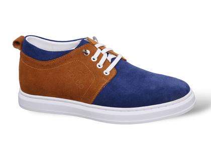 Giày nam da lộn tăng 6cm chiều cao