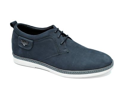 Giày cao nam da bò nubuck