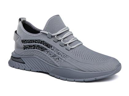 Giày thể thao cao 7cm màu xám