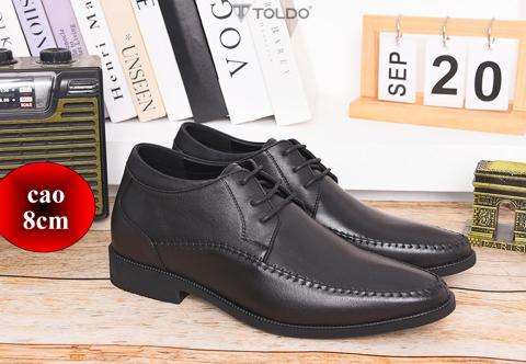 Giày cao nam 8cm – Mức tăng chiều cao cân bằng giữa sự tự nhiên và thoải mái