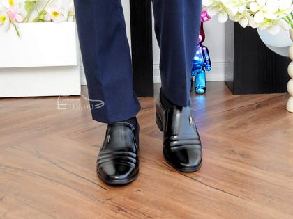 giày cao nam siêu nhẹ TD906 Đen trơn 11.jpg