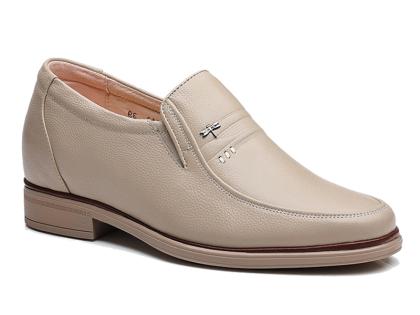 Giày cao 7cm màu trắng sữa