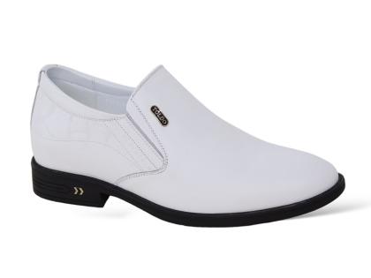 Giày cao nam màu trắng tăng 7cm