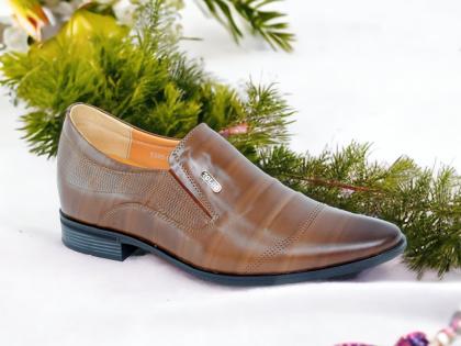 giày cao cho nam sang trọng TD905 Nâu sần 1.jpg