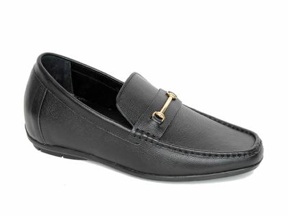 Giày mọi đế cao 6cm da thật