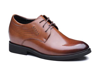 Giày nam cao 7cm màu nâu