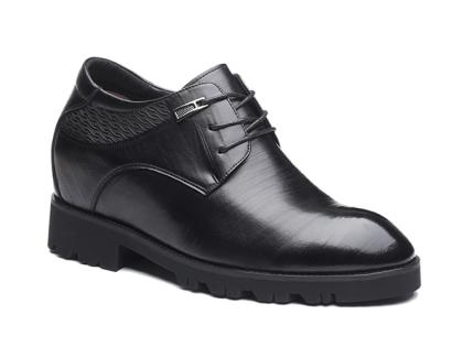 Giày cao nam 10cm da bò thật