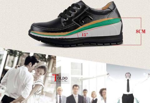 Giày cao nam 8cm – cao 8cm chưa bao giờ dễ như vậy.