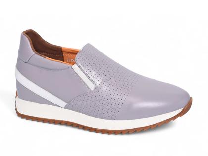 Giày cao nam 8cm màu ghi 