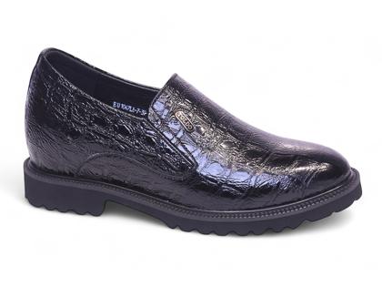 Giày cao 10cm da vân cá sấu siêu nhẹ