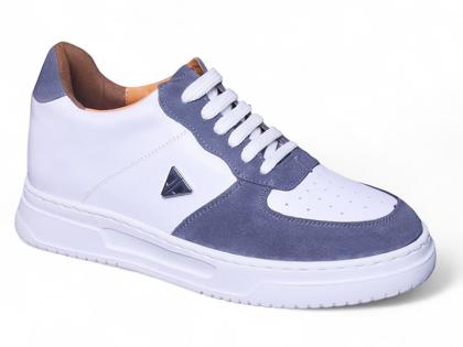 Giày cao nam 8cm siêu nhẹ da thật