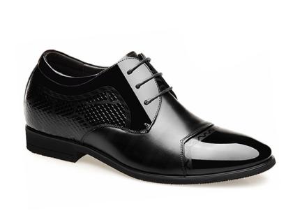 Giày cao 7cm đen bóng