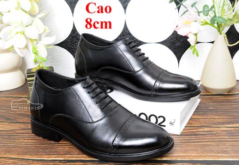 Xu hướng giày cao nam mới nhất: Thiết kế tinh tế, tôn dáng tự nhiên