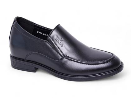 Giày cao 8cm màu đen da nhập khẩu