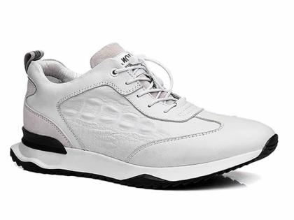 Giày cao 7cm thể thao màu trắng