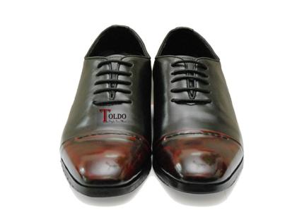 giày cao buộc dây nam HN969 Đen đỏ-04.jpg