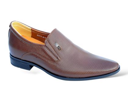 Giày lười tăng 7cm chiều cao da sầ