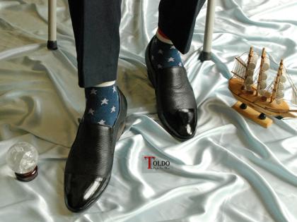 giày lười nam HN968 Đen sần-10.jpg