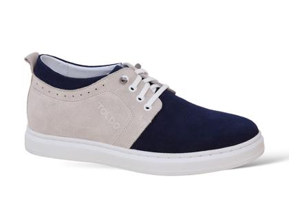 Giày da lộn cao 6cm cho nam