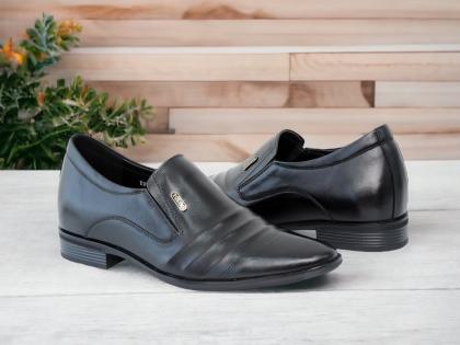 giày cao nam siêu nhẹ TD906 Đen trơn 4.jpg