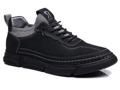 Giày thể thao nam cao da thật