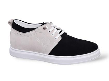 Giày cao nam da lộn thể thao