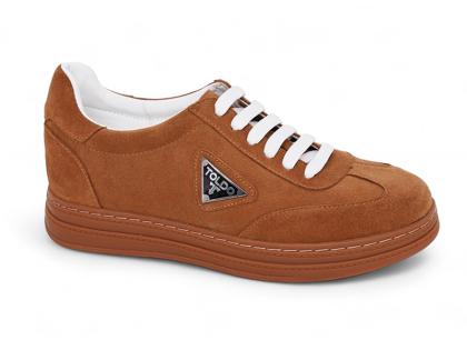 Giày cao 8cm da lộn đi êm châ