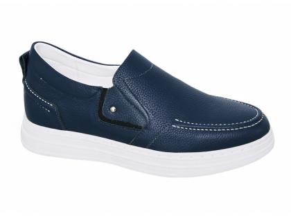 Giày cao nam 8cm màu xanh