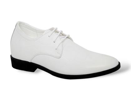 Giày tăng chiều cao 8cm màu trắng