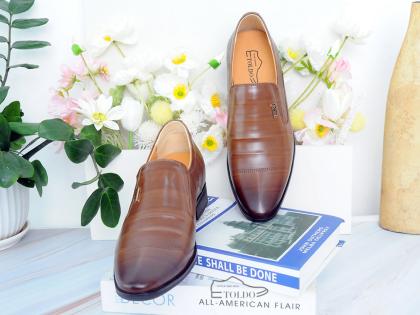 giày cao cho nam sang trọng TD905 Nâu sần 8.jpg