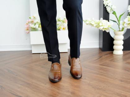 giày cao cho nam sang trọng TD905 Nâu sần 10.jpg