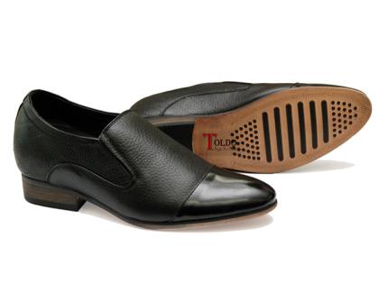 giày lười nam HN968 Đen sần-02.jpg