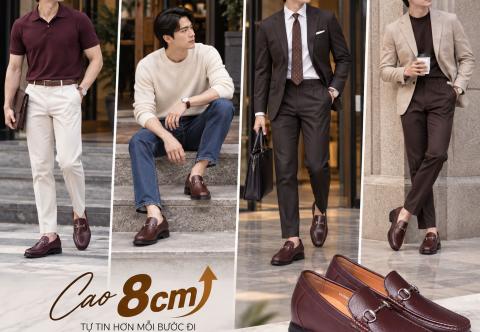 Giày tăng chiều cao cho nam giới thấp Những điều cần lưu ý khi lựa chọn