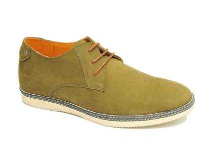 Giày nam cao màu xanh rêu