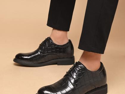 giày cao nam 8cm vân cá sấu màu đen mới 1.jpg