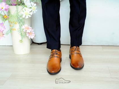 giày cao nam 8cm màu nâu da bò buộc dây 4.jpg