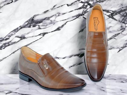 giày cao cho nam sang trọng TD905 Nâu sần 3.jpg
