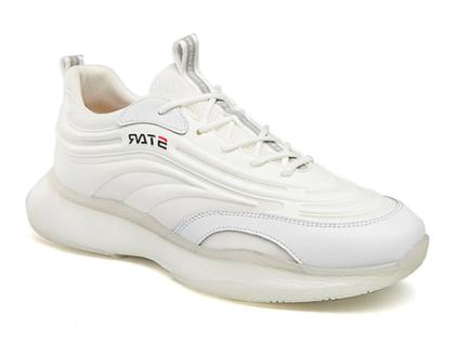 Giày cao thể thao nam màu trắng