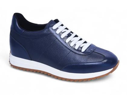 Giày tăng 8cm thể thao nam da thật