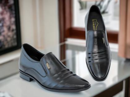 giày cao nam siêu nhẹ TD906 Đen trơn 6.jpg