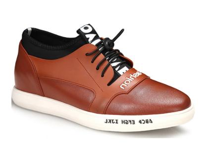 Giày cao nam thể thao màu nâu