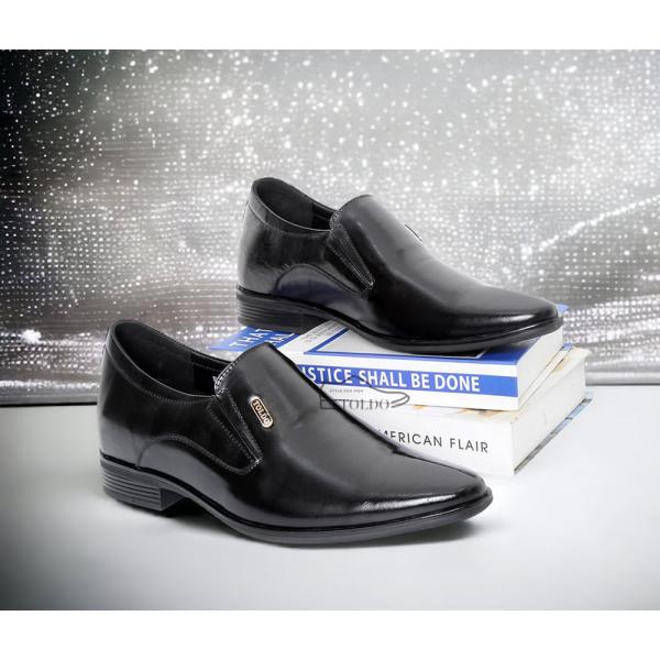 giày tăng chiều cao TD901 Đen sần 4.jpg