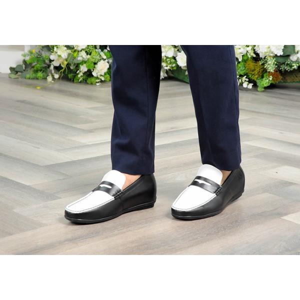 giày nam cao HQ663 Đen trắng 7.jpg