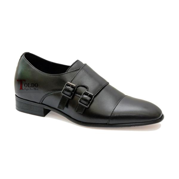 giày tăng chiều cao kiểu monkstrap
