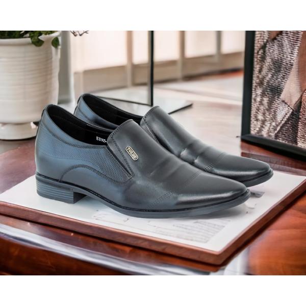 giày tăng chiều cao siêu nhẹ TD905 Đen trơn 3.jpg