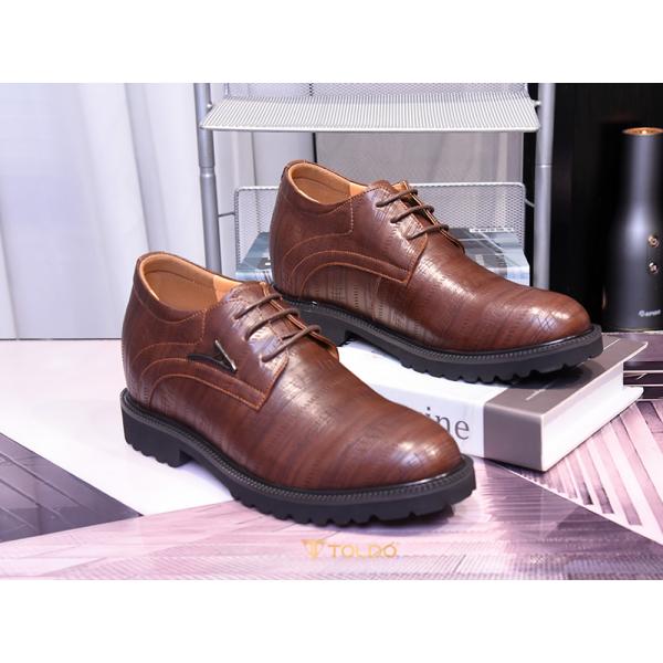 giày cao nam buộc dây màu nâu sần cao 10cm 7.jpg