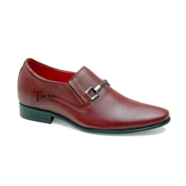 giày cao nam màu đỏ